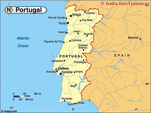 Harta Portugaliei