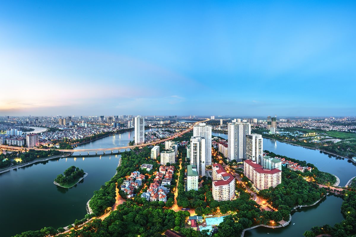 Linh Dam peninsula Vietnam