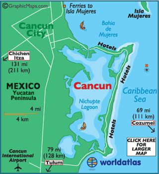 Harta Cancun