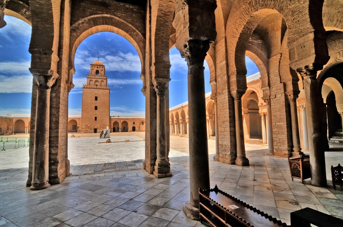 Moscheea Kairouan - Tunisia