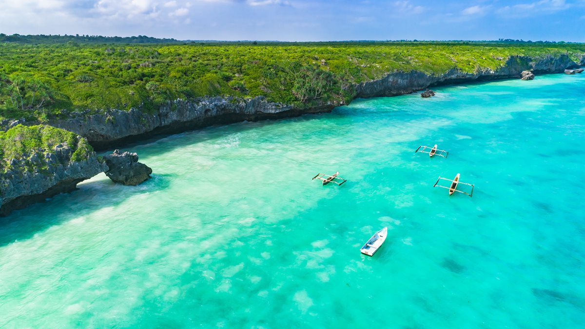 Vedere aeriana Zanzibar