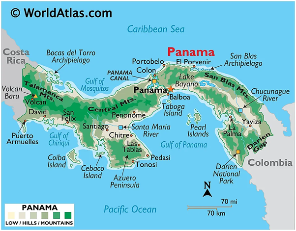 Harta Panama