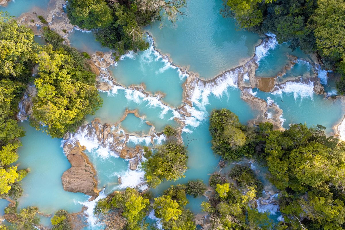 Mexic - Agua Azul Waterfalls