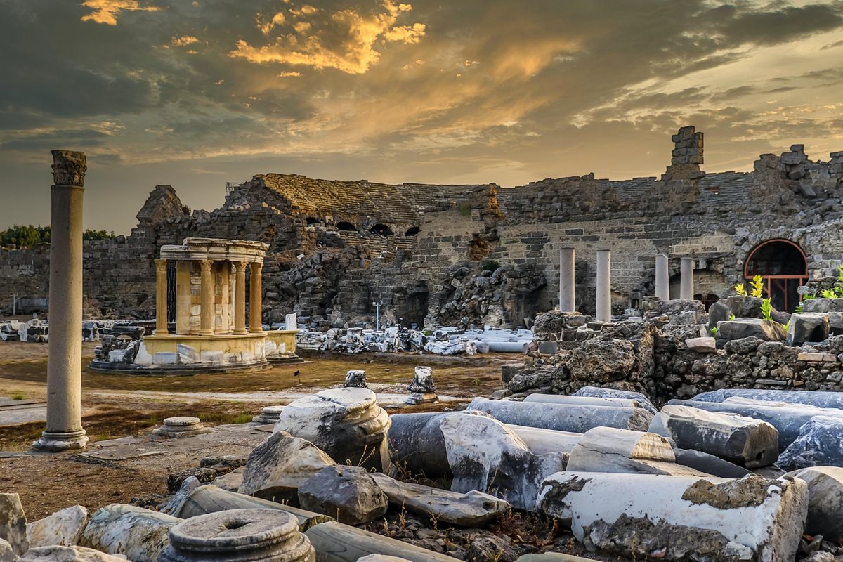vacanta turcia - ruine antice