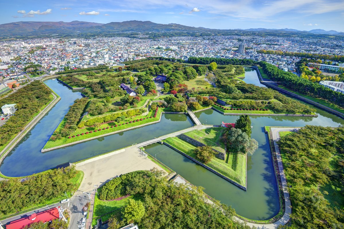 Parcul Goryokaku - Japonia