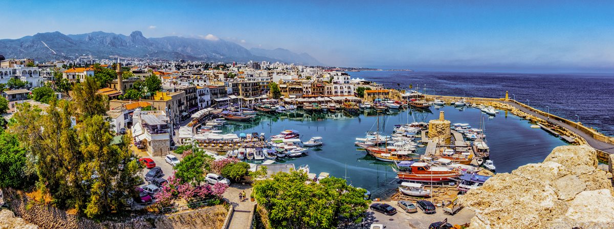 Kyrenia Marina in Cipru