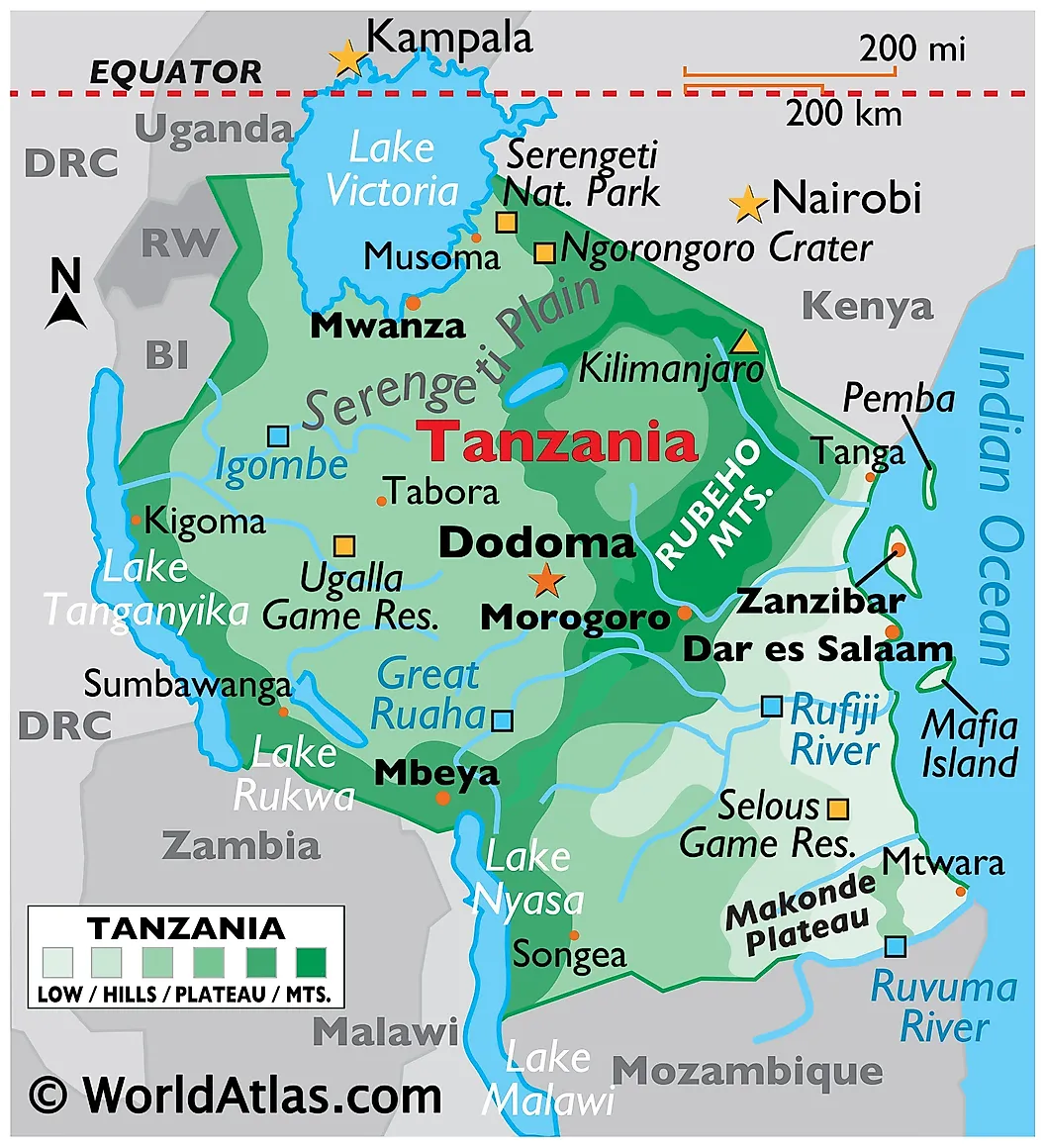 Harta Tanzania