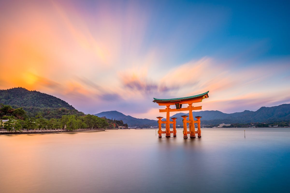 Poarta Torii Miyajima - Japonia