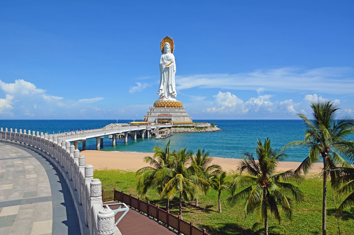 Statuia Guan Yin Nanshan - China