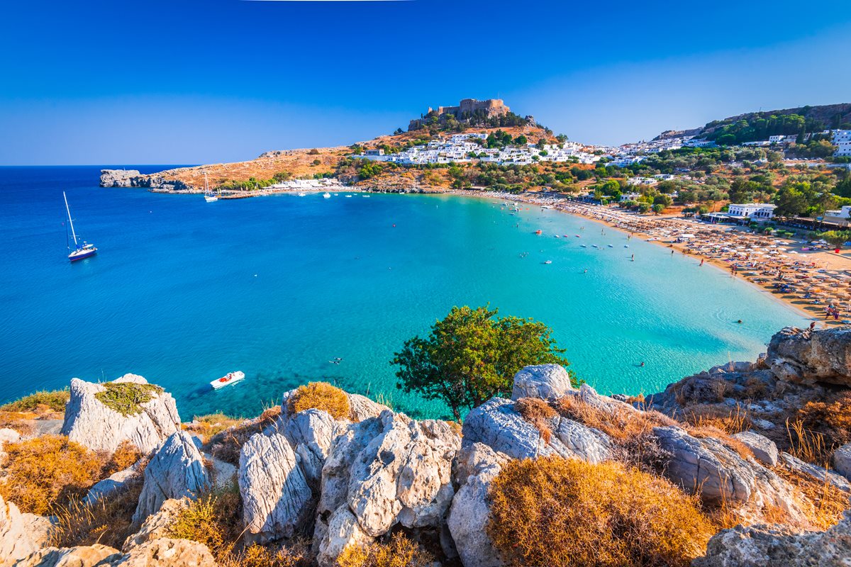 Plaja Lindos - Rhodos