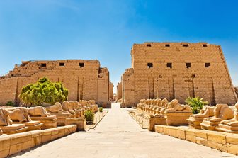 Templul lui Karnak, vedere generala