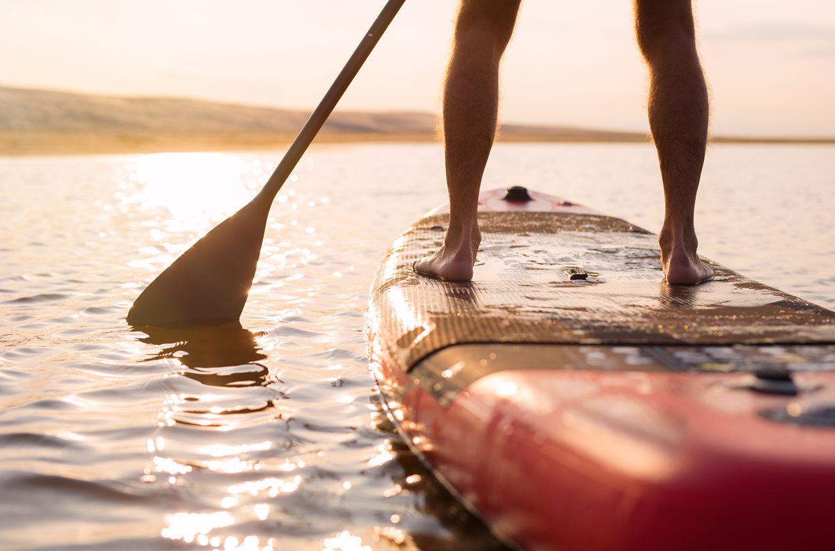 Paddle boarding - Playa del Carmen 